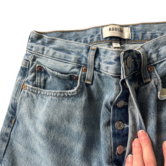 AGOLDE 90s Crop Jean Bound Wash - Picture 5 of 10
